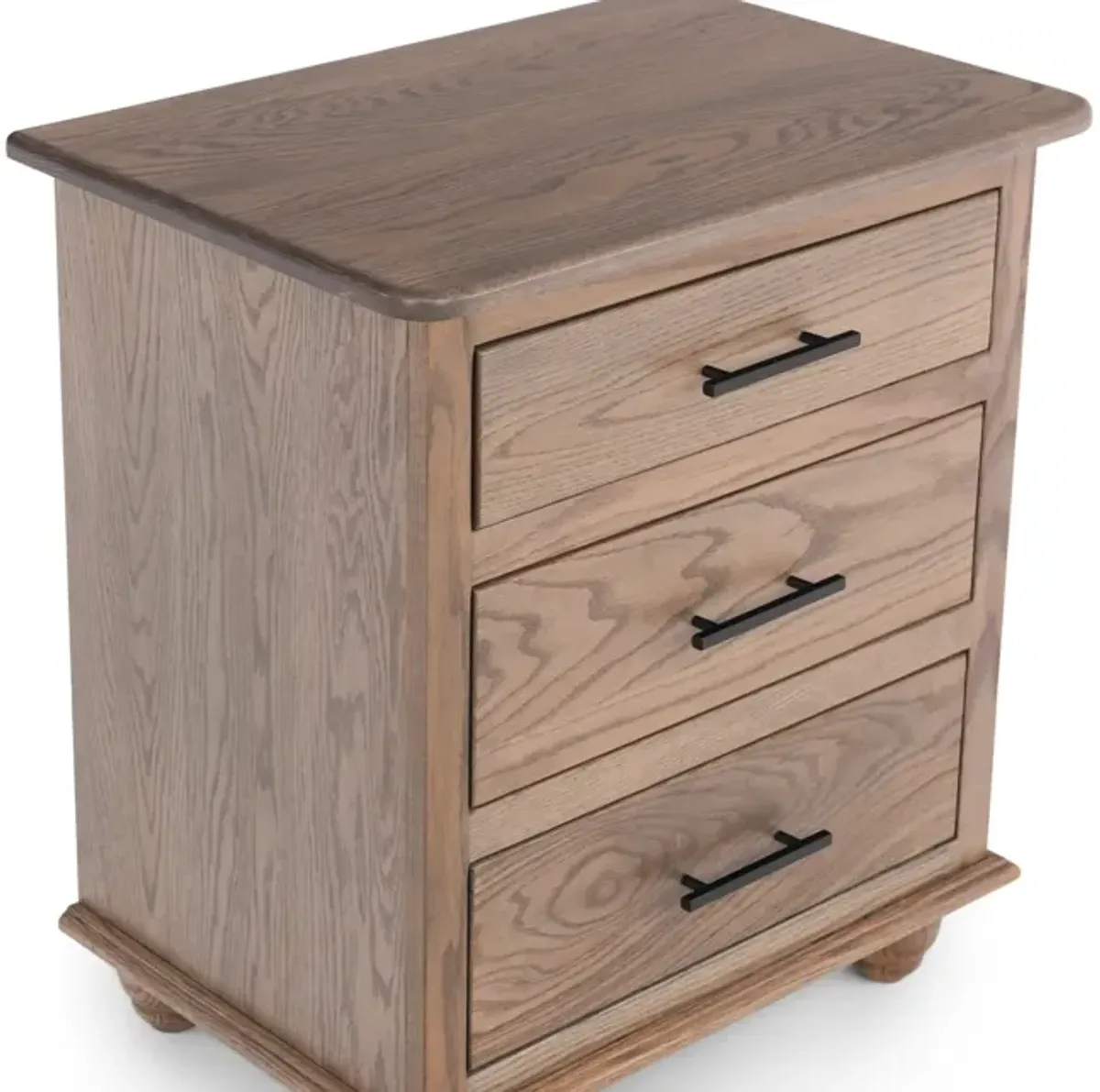 Covington 3 Drawer Nightstand