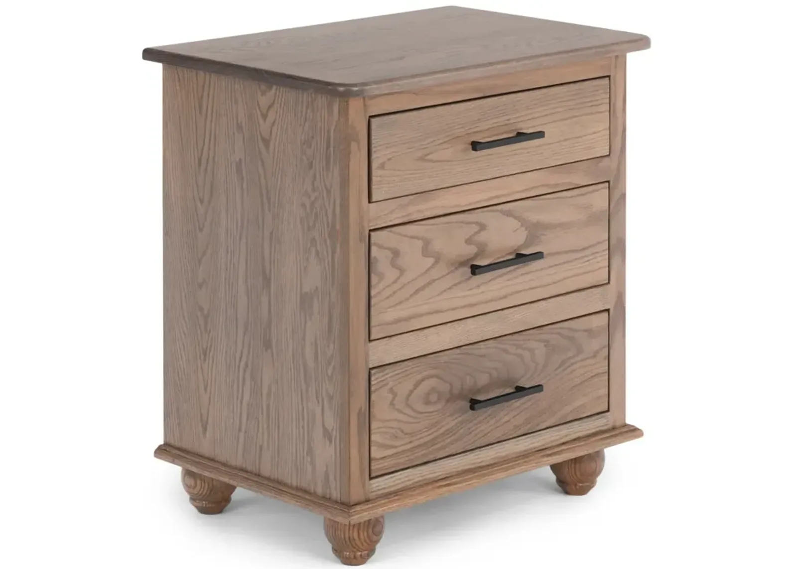 Covington 3 Drawer Nightstand