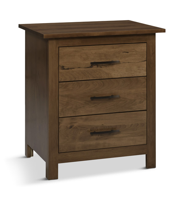 Williamsport 3 Drawer Nightstand