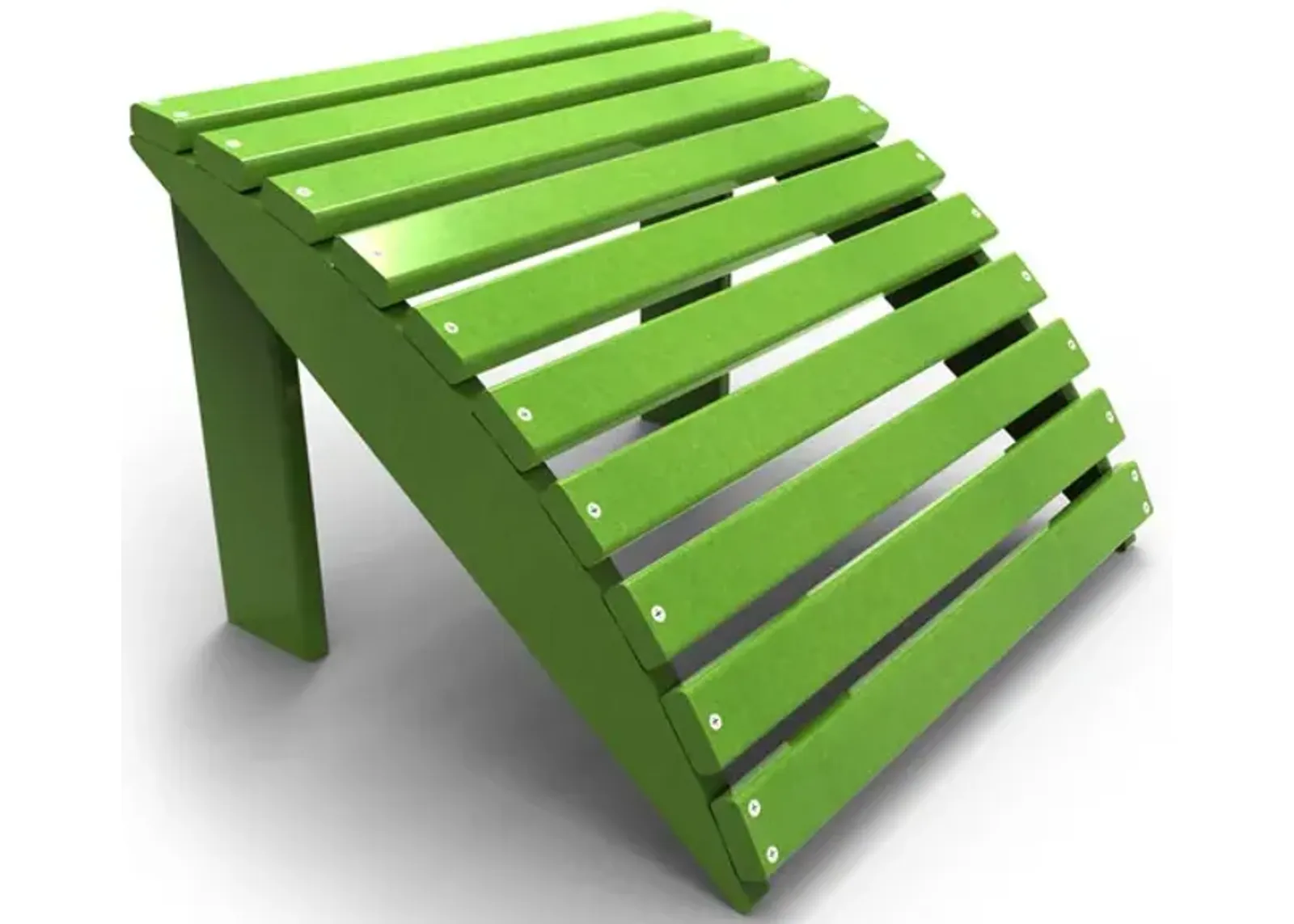 Adirondack Footstool - Lime