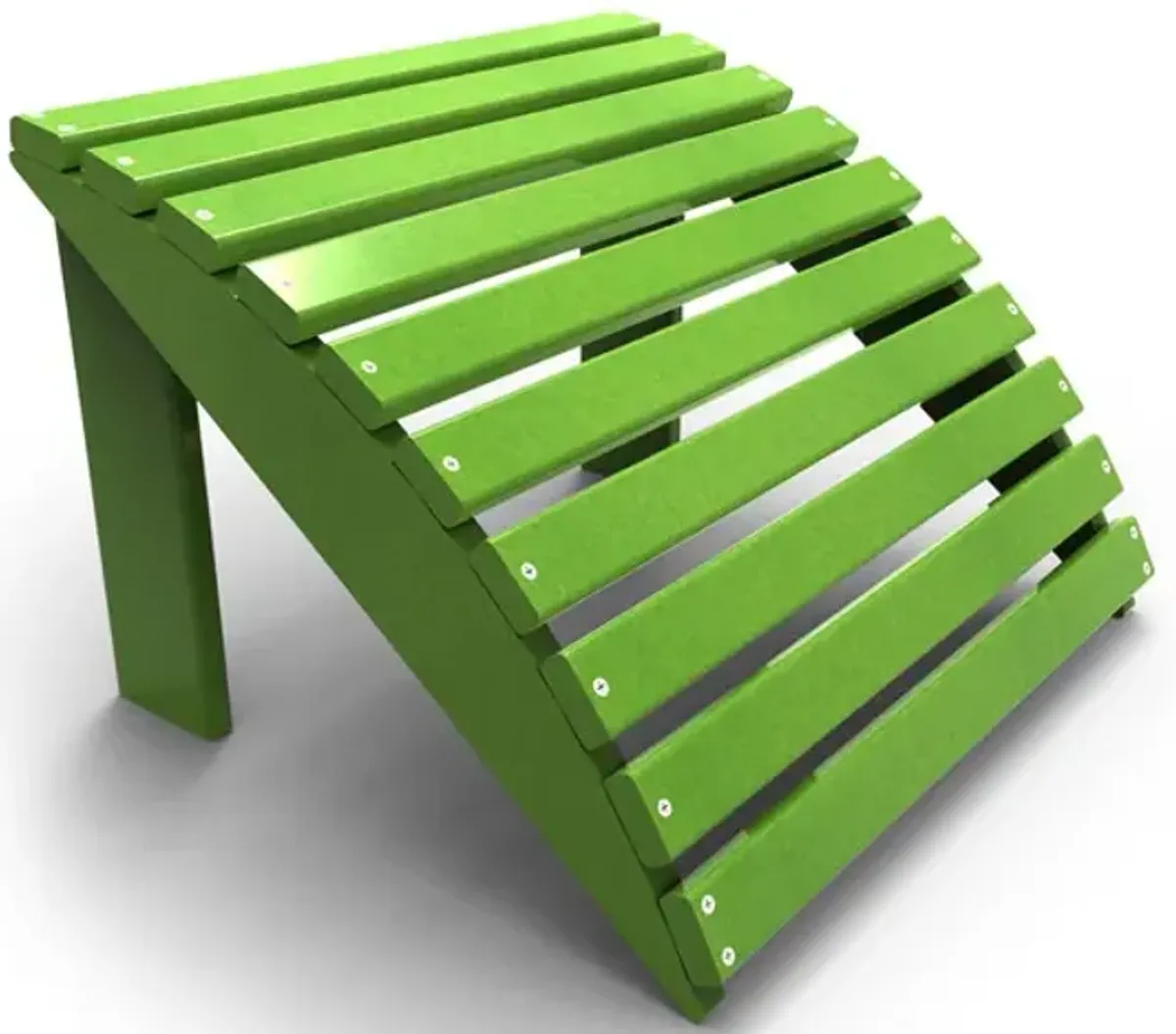 Adirondack Footstool - Lime