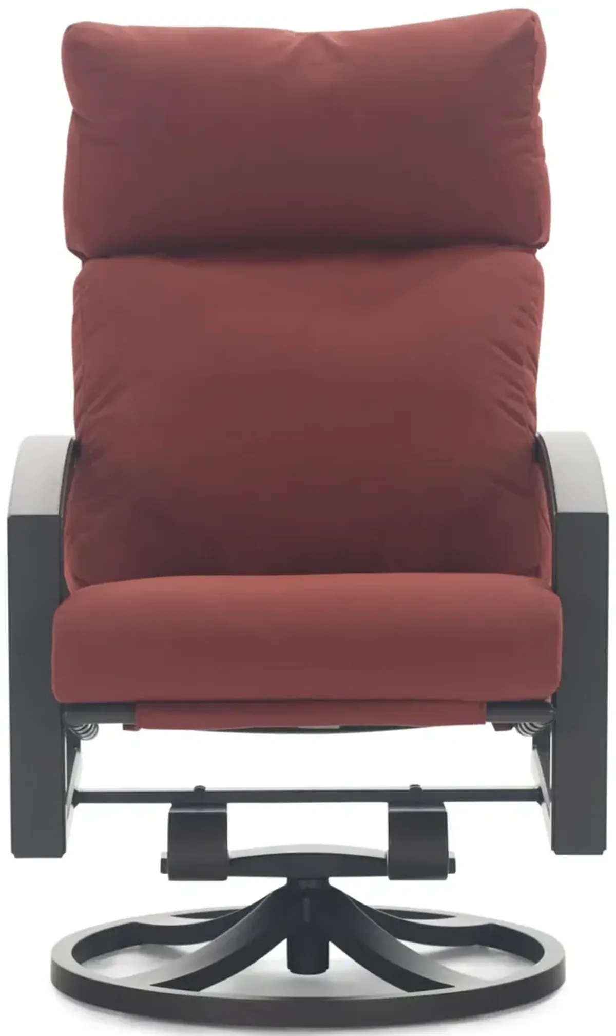 Lakeside Cushion High Back Swivel Rocker