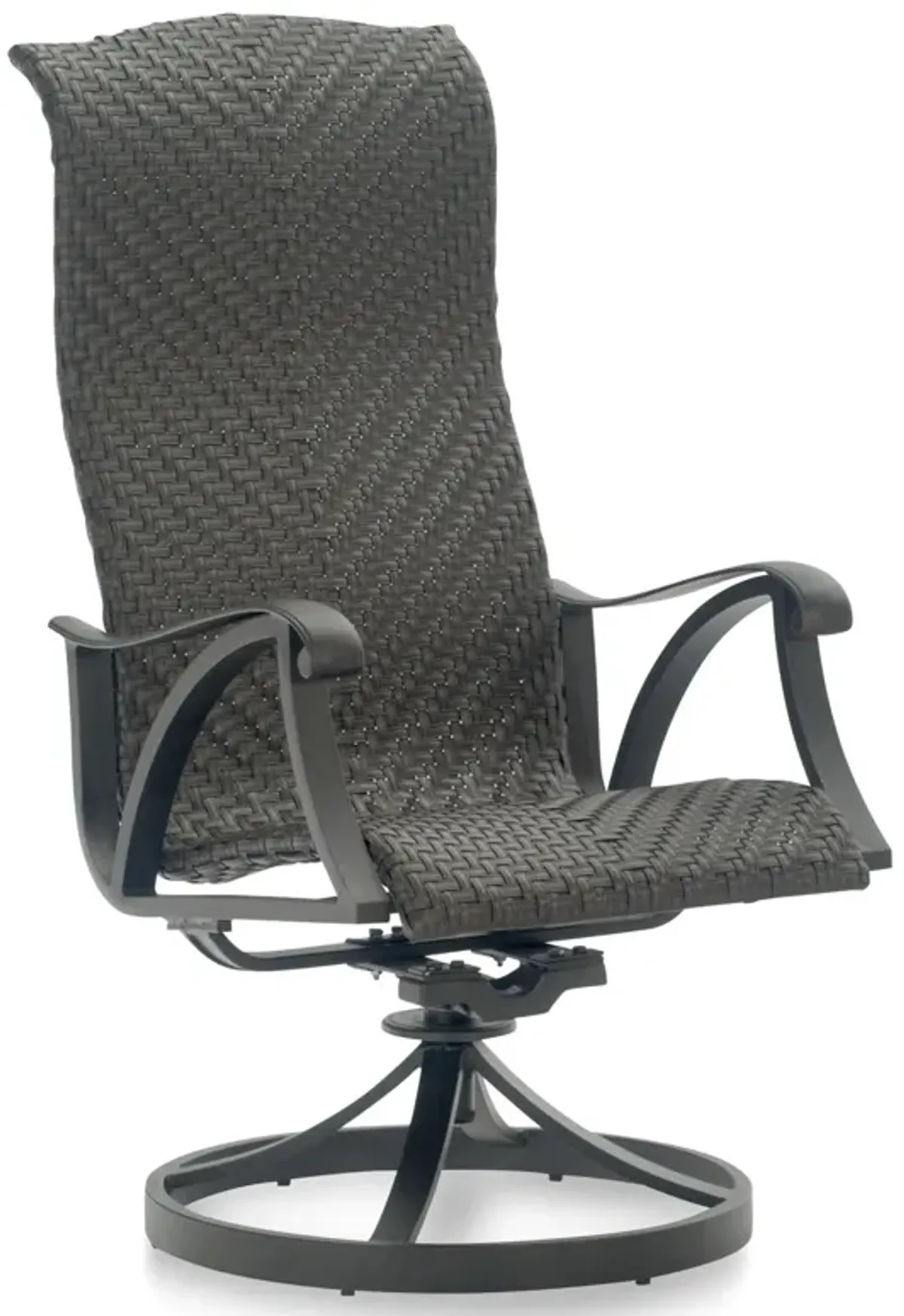 San Tropez Woven Swivel Rocker Chair