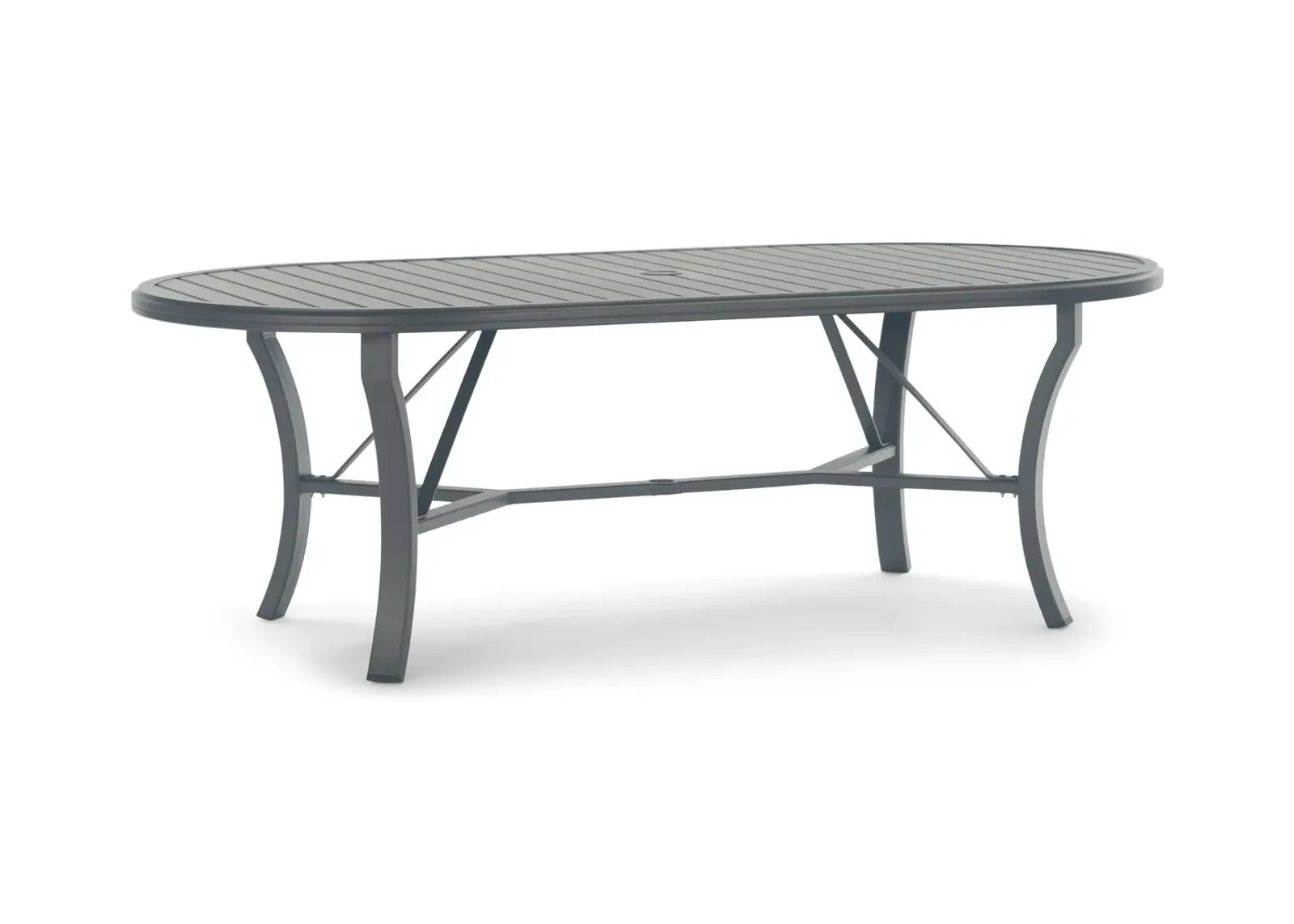 Banchetto Oval Dining Table - Graphite