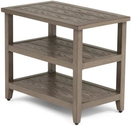 Pinehurst Side Table With 2 Shelves