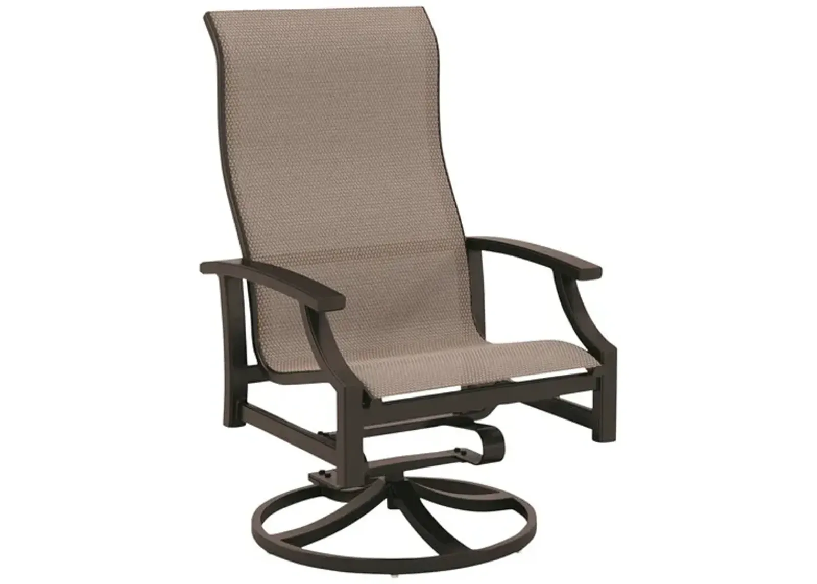 Marconi Sling High Back Swivel Rocker