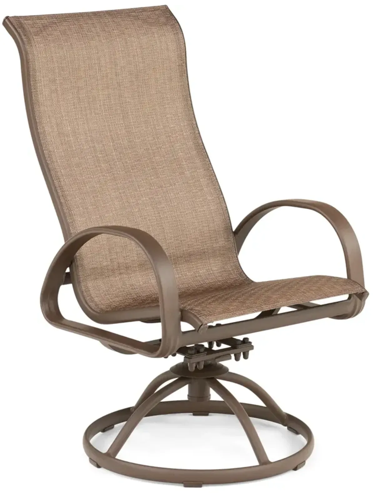 Edgewater V High Back Swivel Rocker