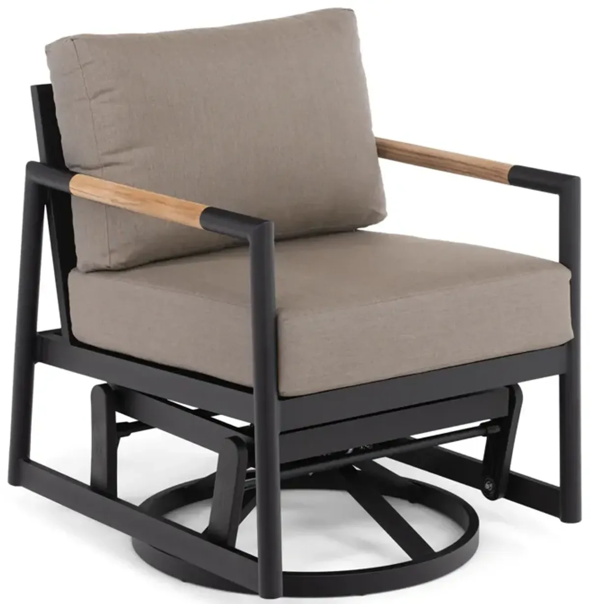 Eden Swivel Glider Club Chair