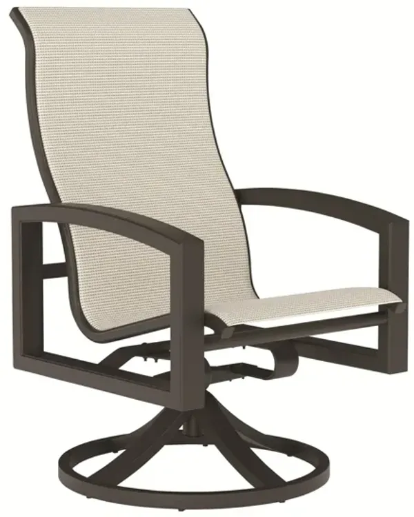 Lakeside High Back Swivel Rocker
