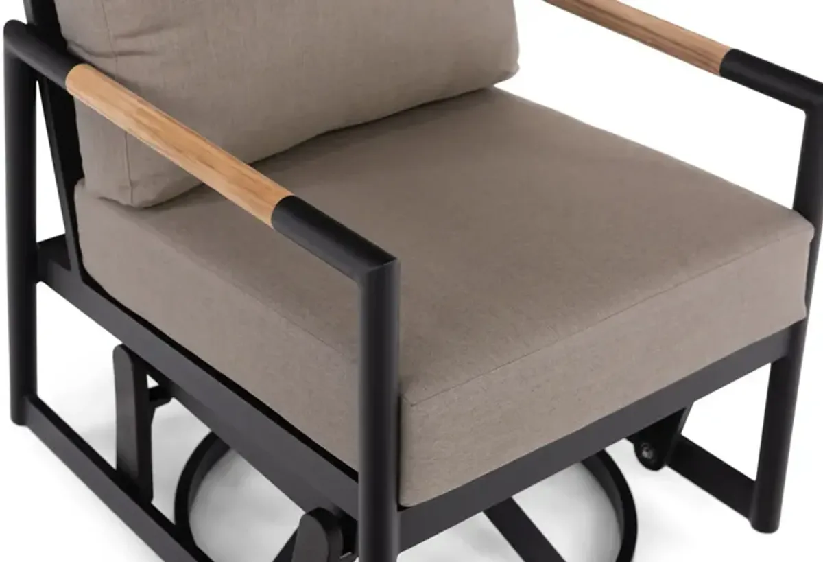 Eden Swivel Glider Club Chair 