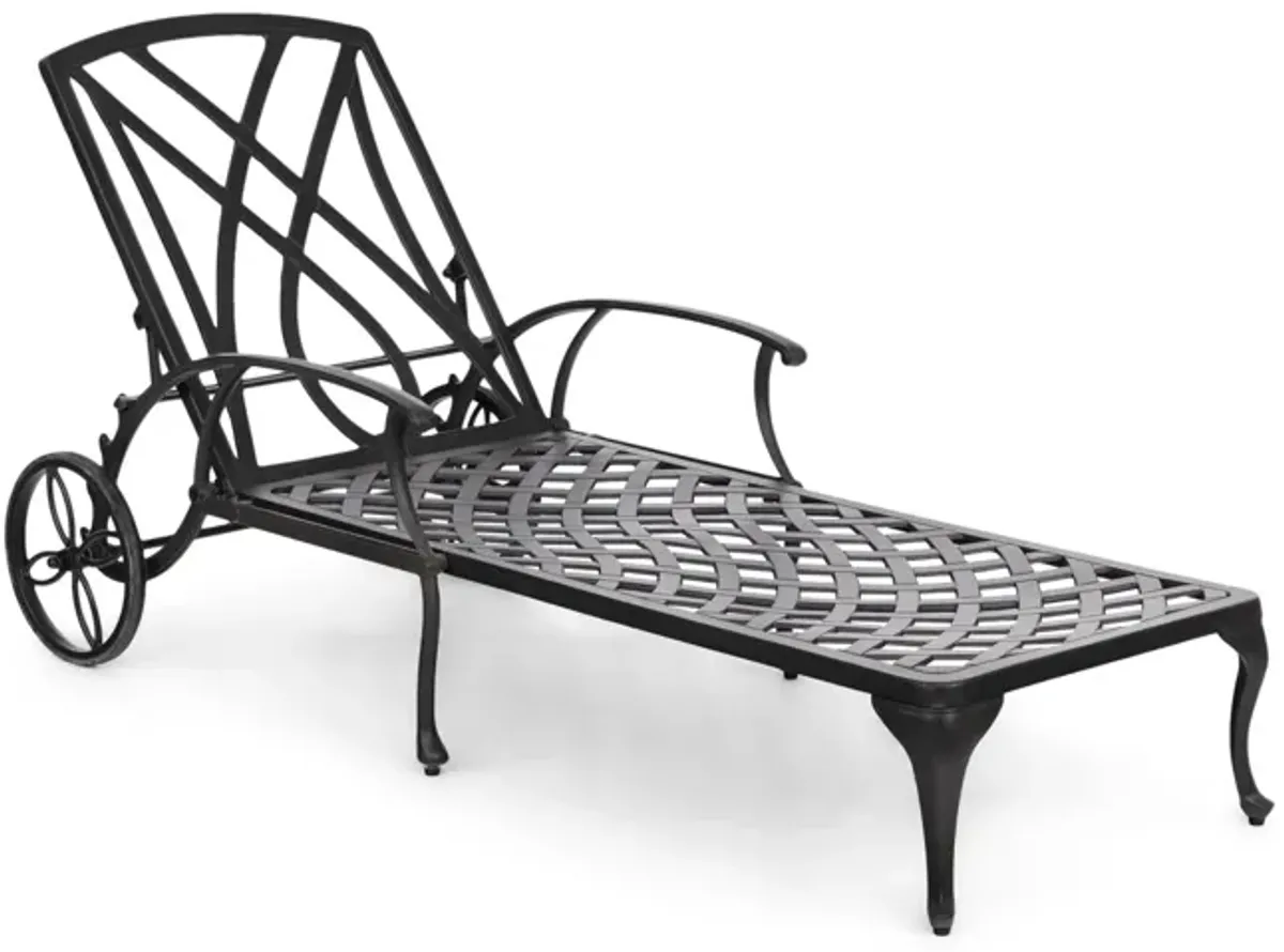 Napa II Chaise Lounge - Graphite