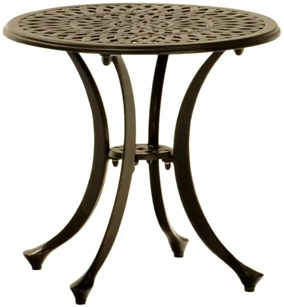 20  Round Cast Aluminum Side Table