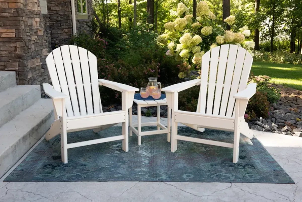 Sunset II Adirondack Chair - White