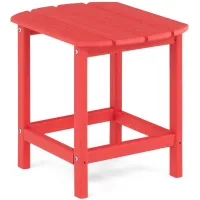 Sunset II Adirondack End Table - Red