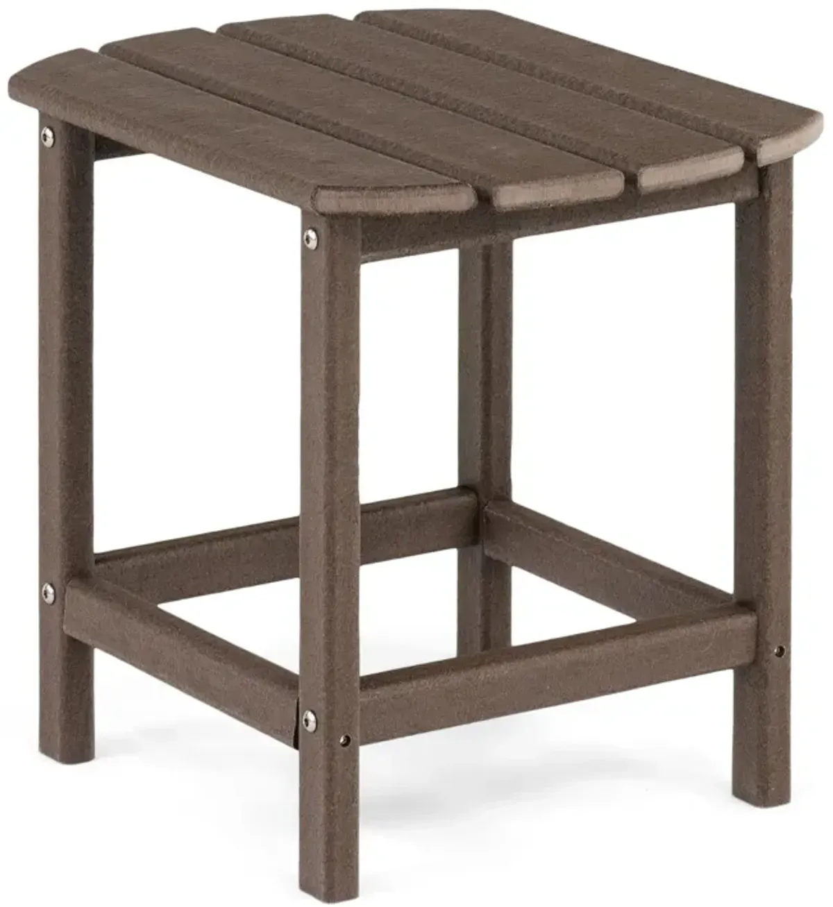 Sunset II Adirondack End Table - Dark Teak