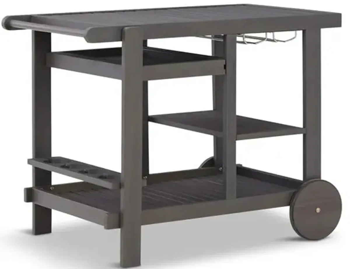 Kailani Serving Cart - Grey