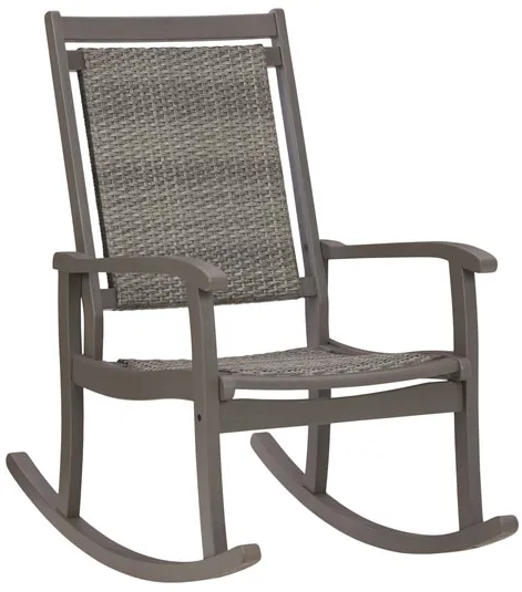 Emani Rocking Chair - Grey