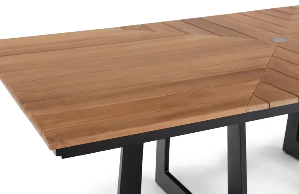 Java Rectangle Patio Table