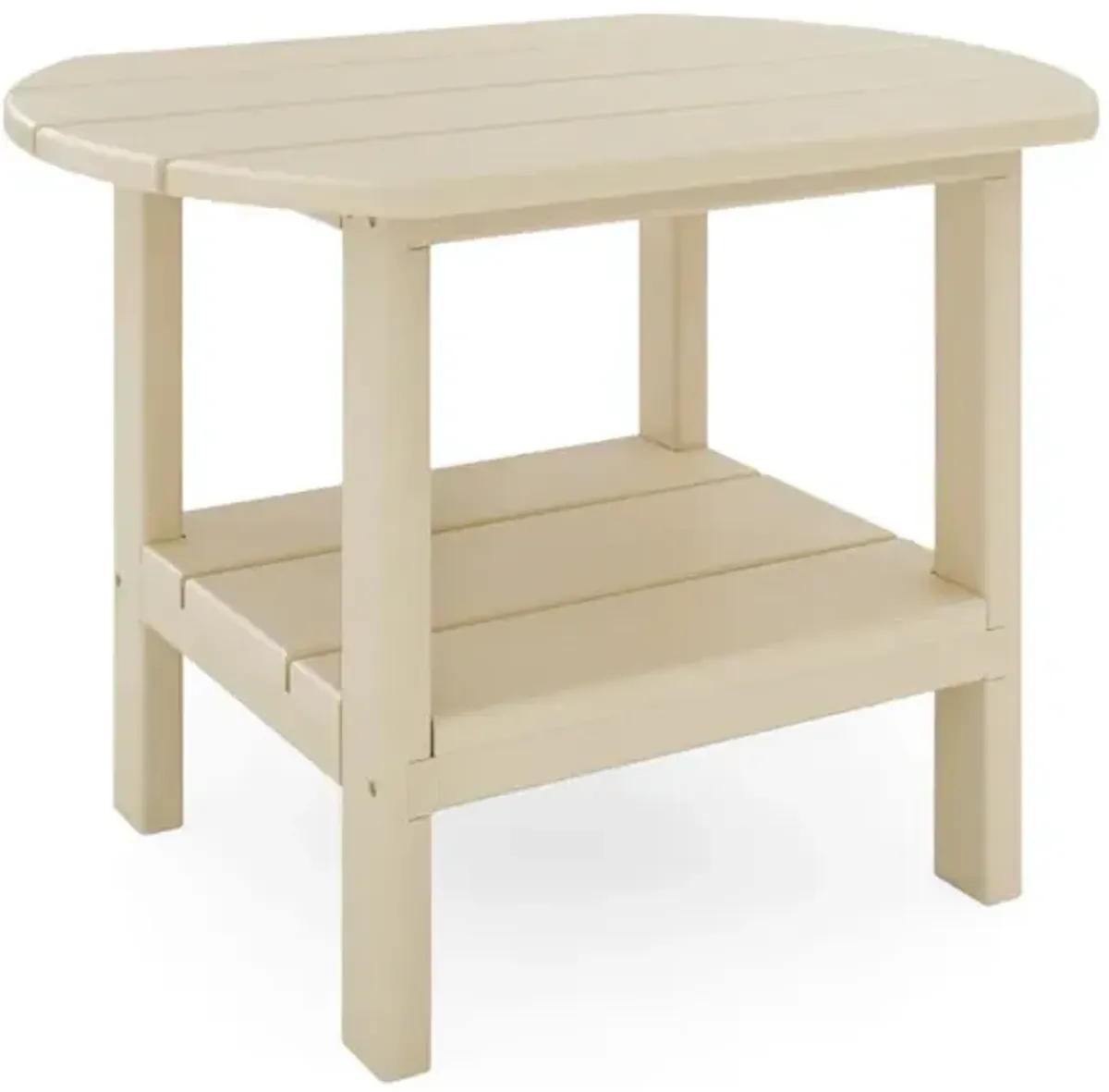 St. Simons 25  Oval Side Table-Tybee Sand