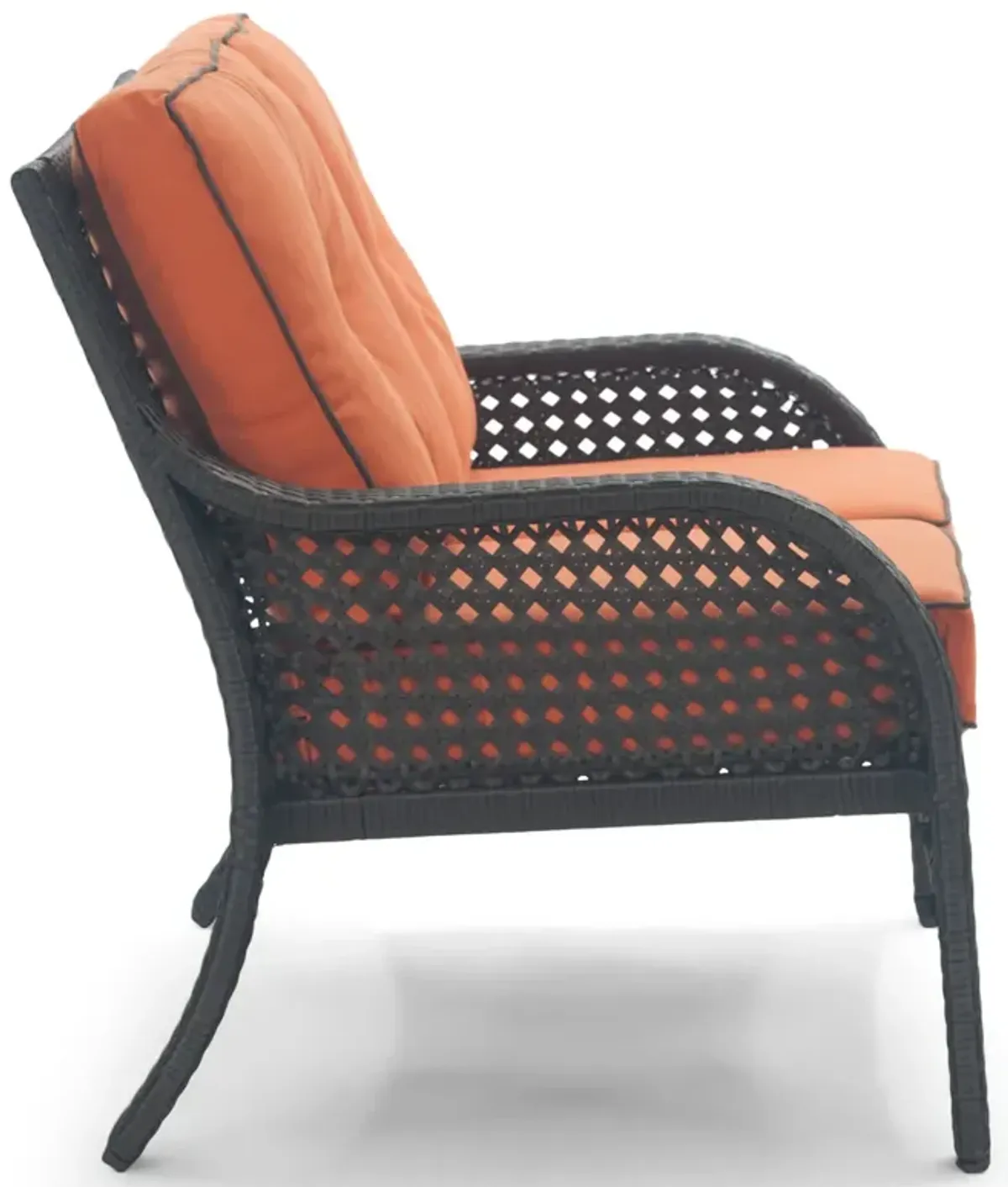 Lakewood 4 Piece Wicker Patio Set