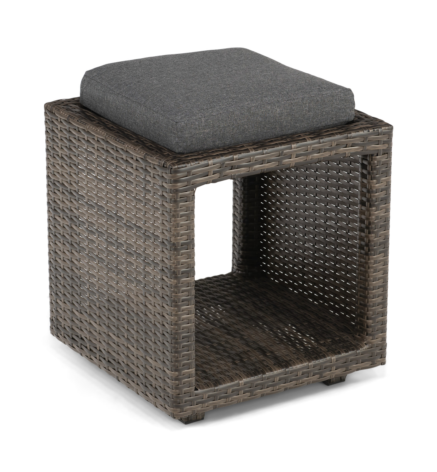 Vista Seat Cube With Cushion Driftwood