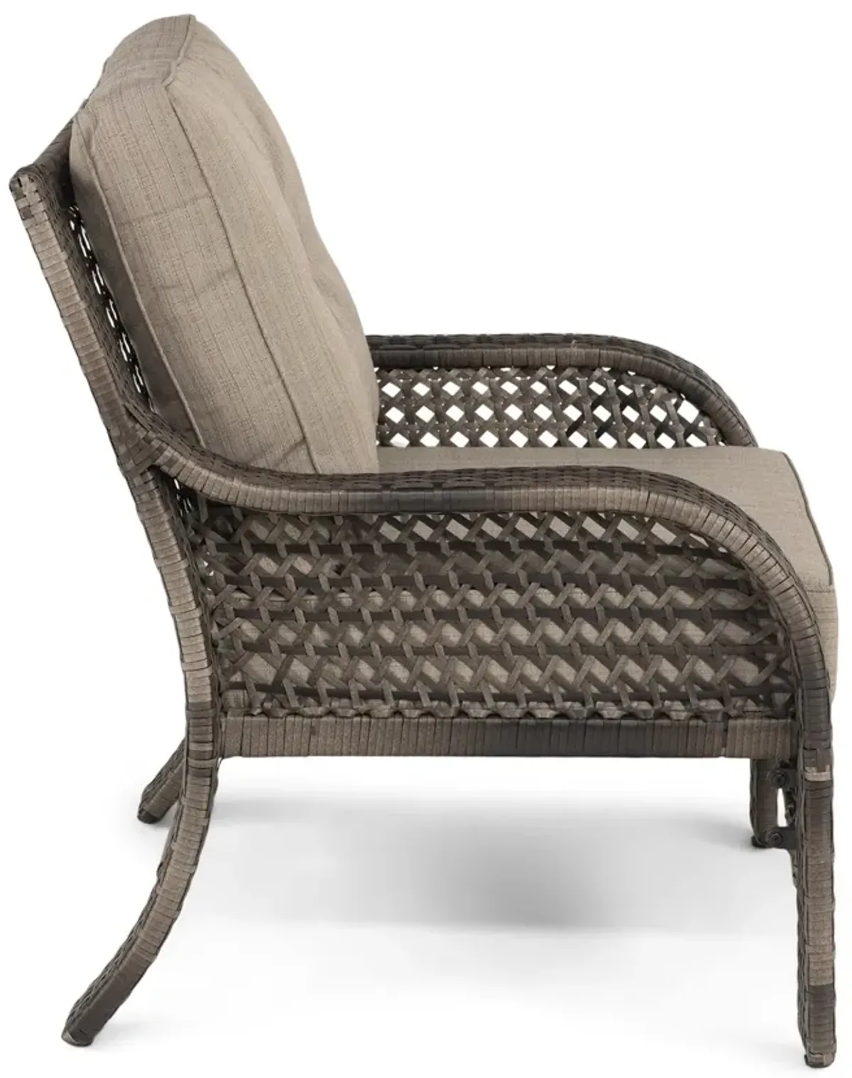 Lakewood II 4 Piece Wicker Patio Set