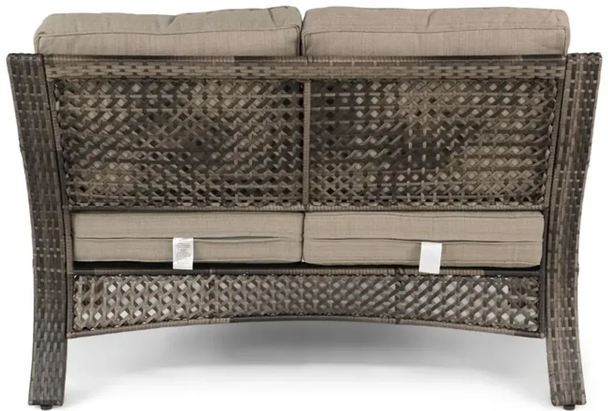 Lakewood II 4 Piece Wicker Patio Set