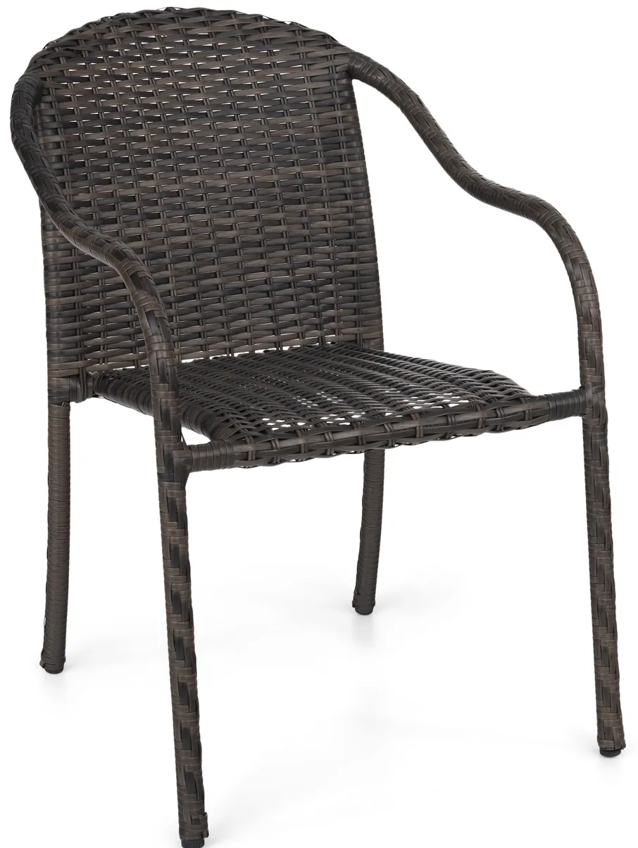 Cascade Woven Dining Chair - Driftwood