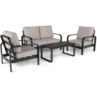 West Wind 4 Piece Outdoor Chat Group
