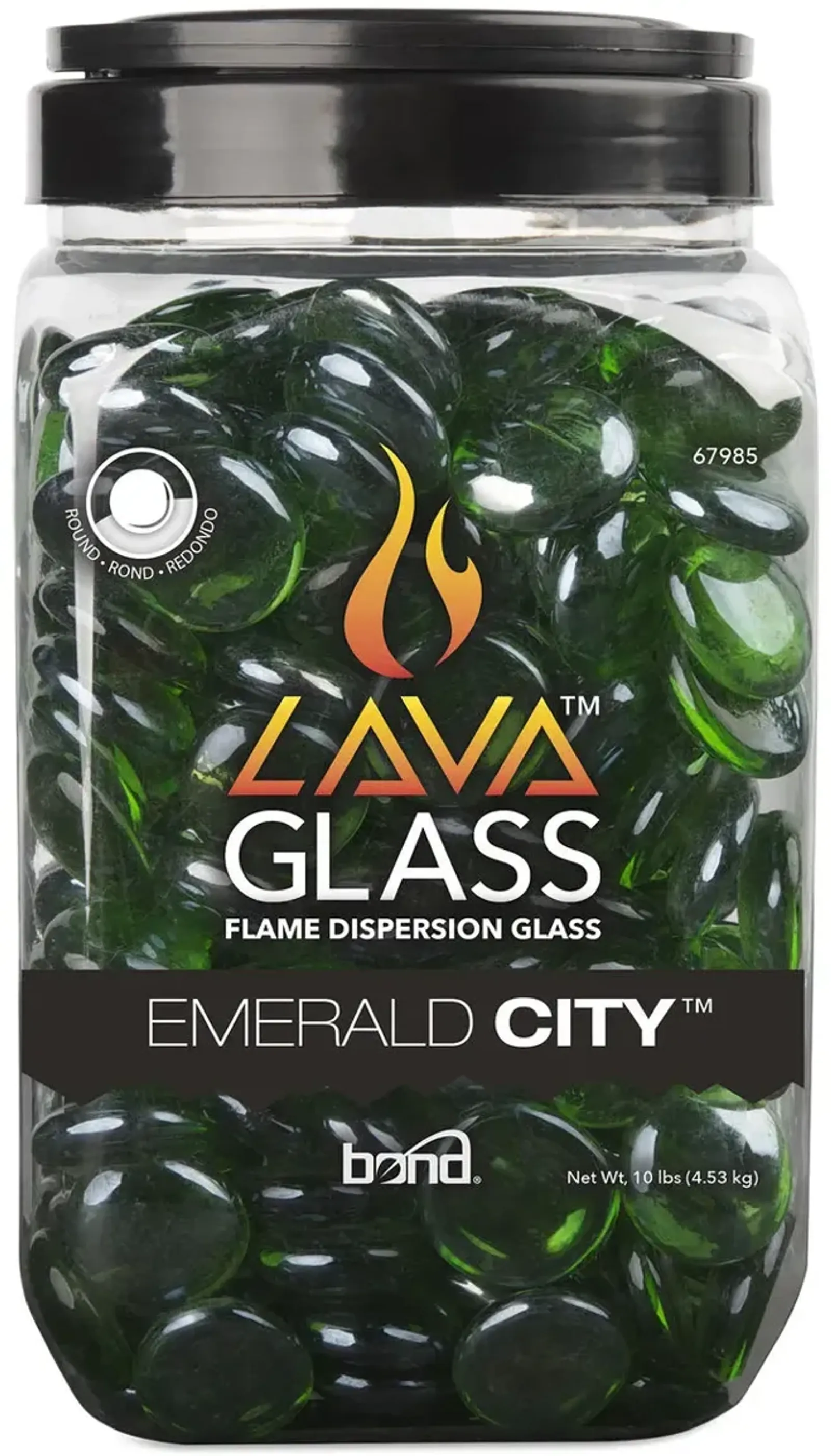 Lava Glass -  Emerald Ctiy