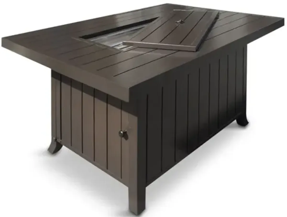 Wheaton 49  X 36  Rectangle Fire Table 