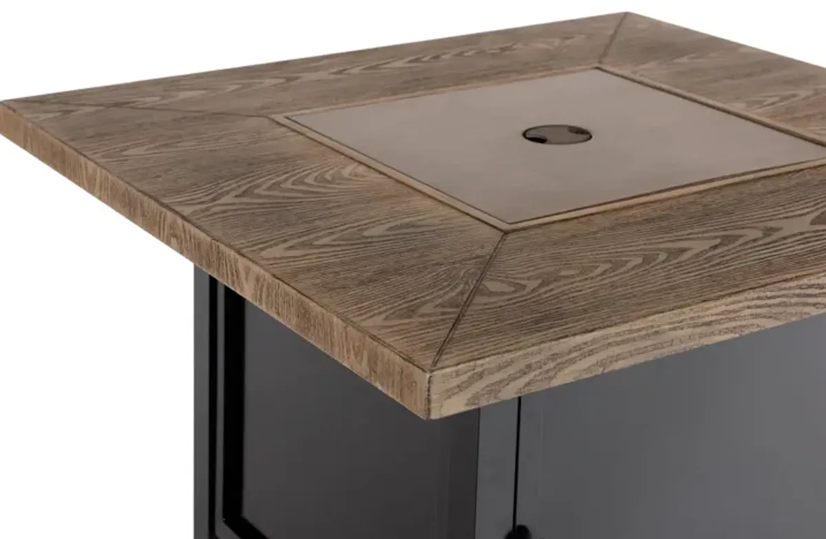 Metro 42  Square Fire Table