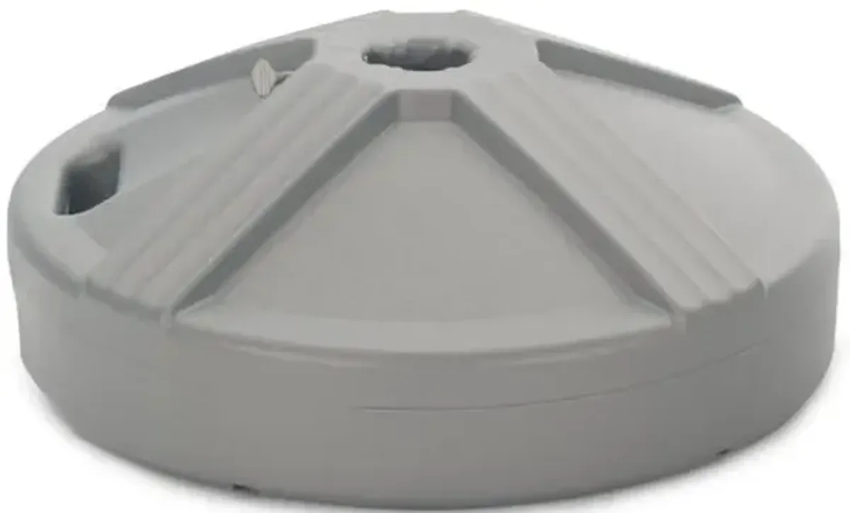 Pre-Filled Umbrella Base - Platinum