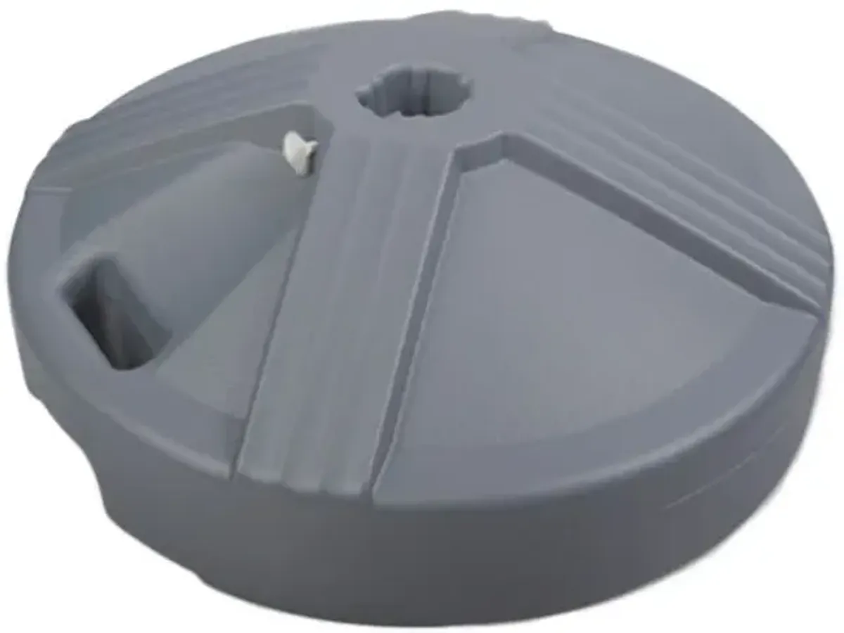 Pre-Filled Umbrella Base - Grey