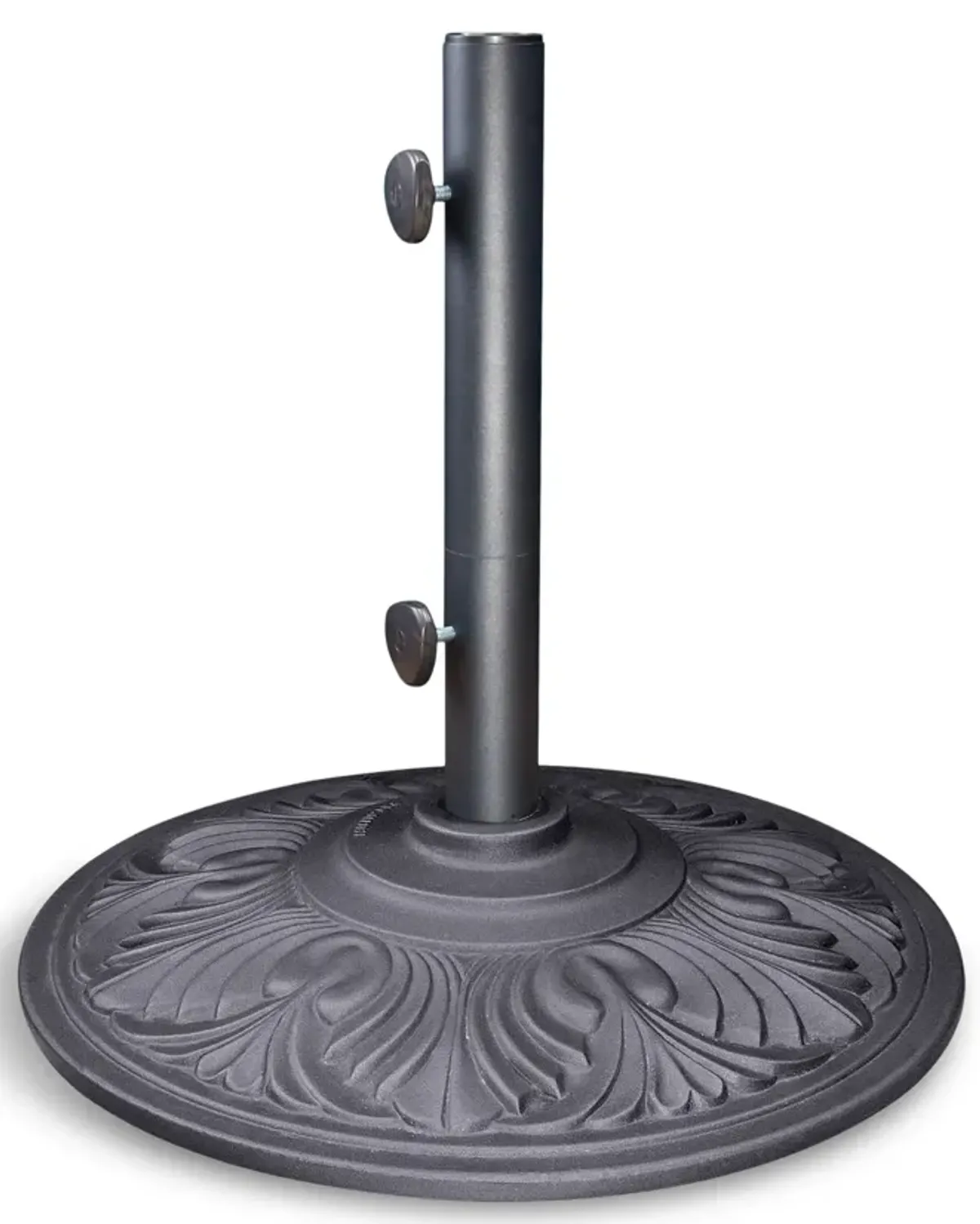 Art Deco 50lb. Umbrella Base - Anthracite