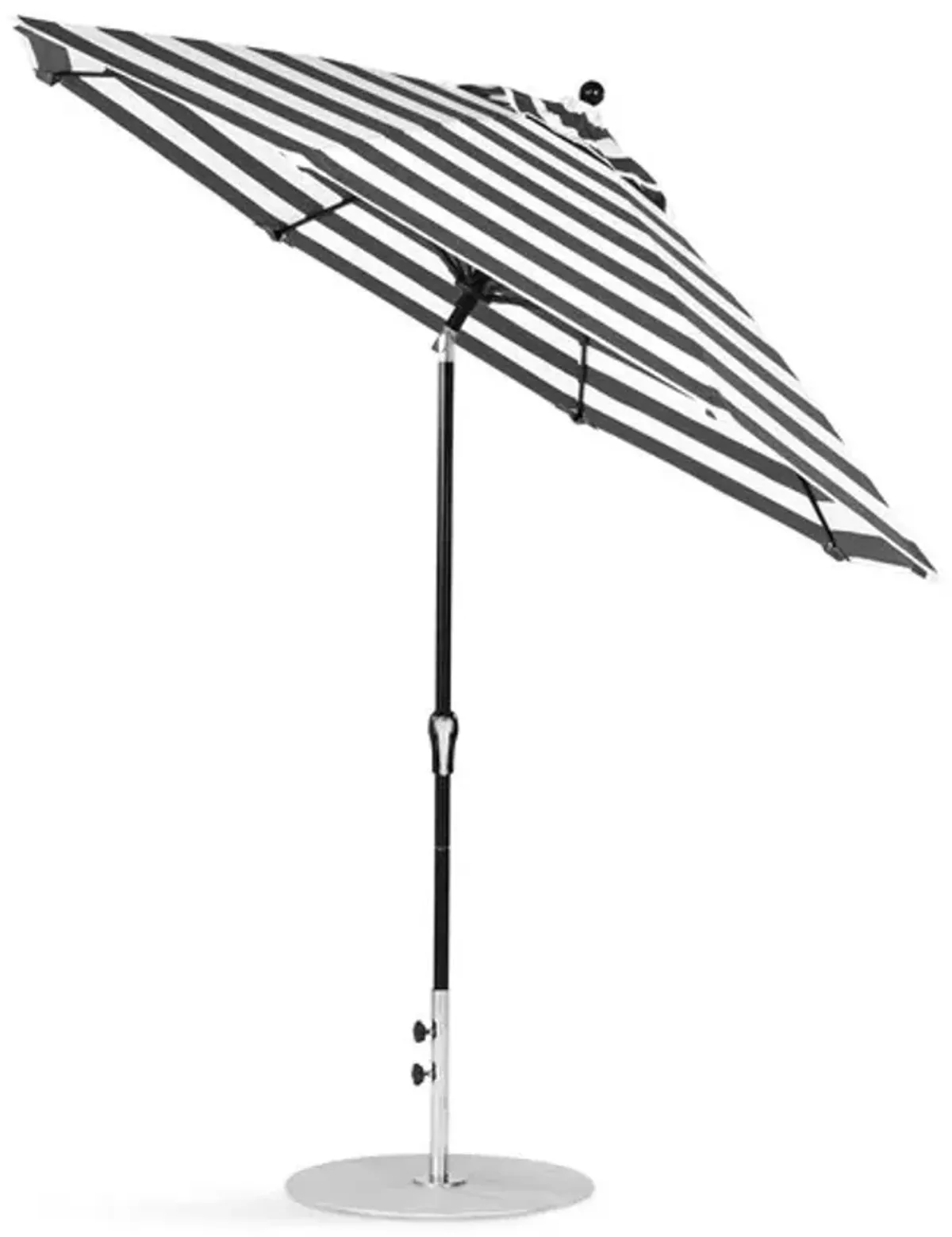 Monterary Umbrella - Black Stripe