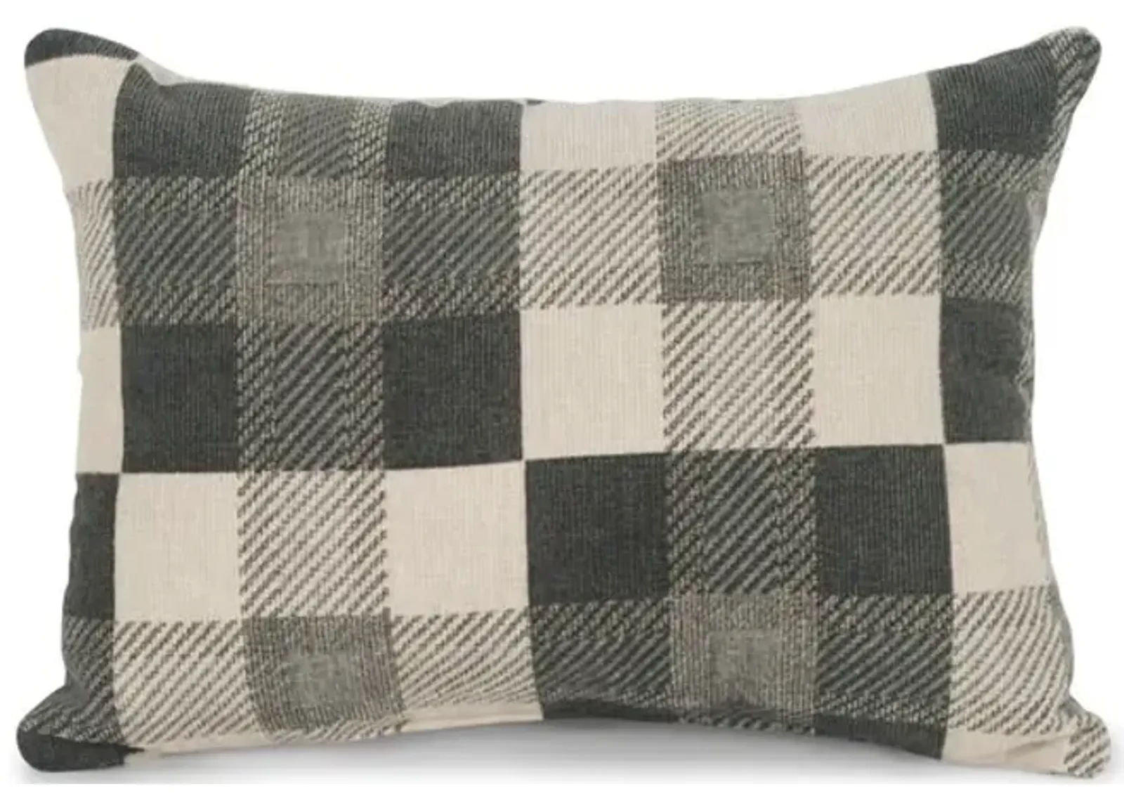 Portofino Lumbar Pillow - Checkered