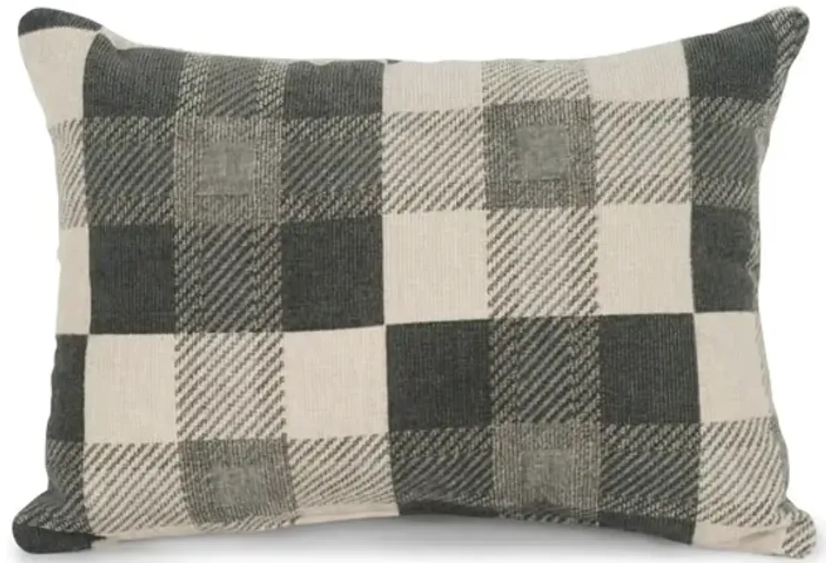 Portofino Lumbar Pillow - Checkered