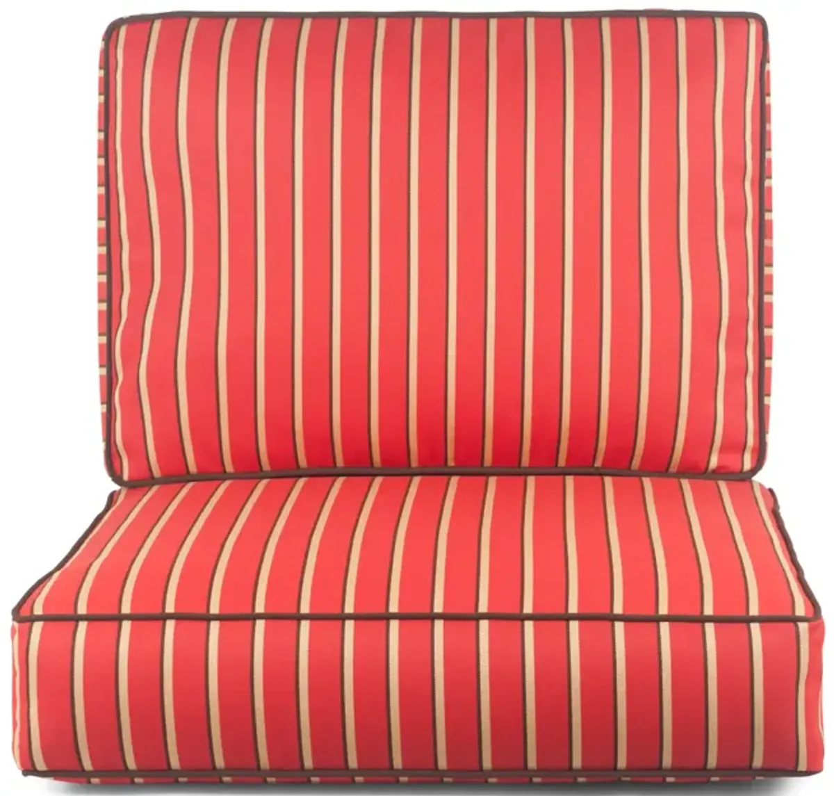 Metro 2 Piece Cushion Set - Harwood Crimson