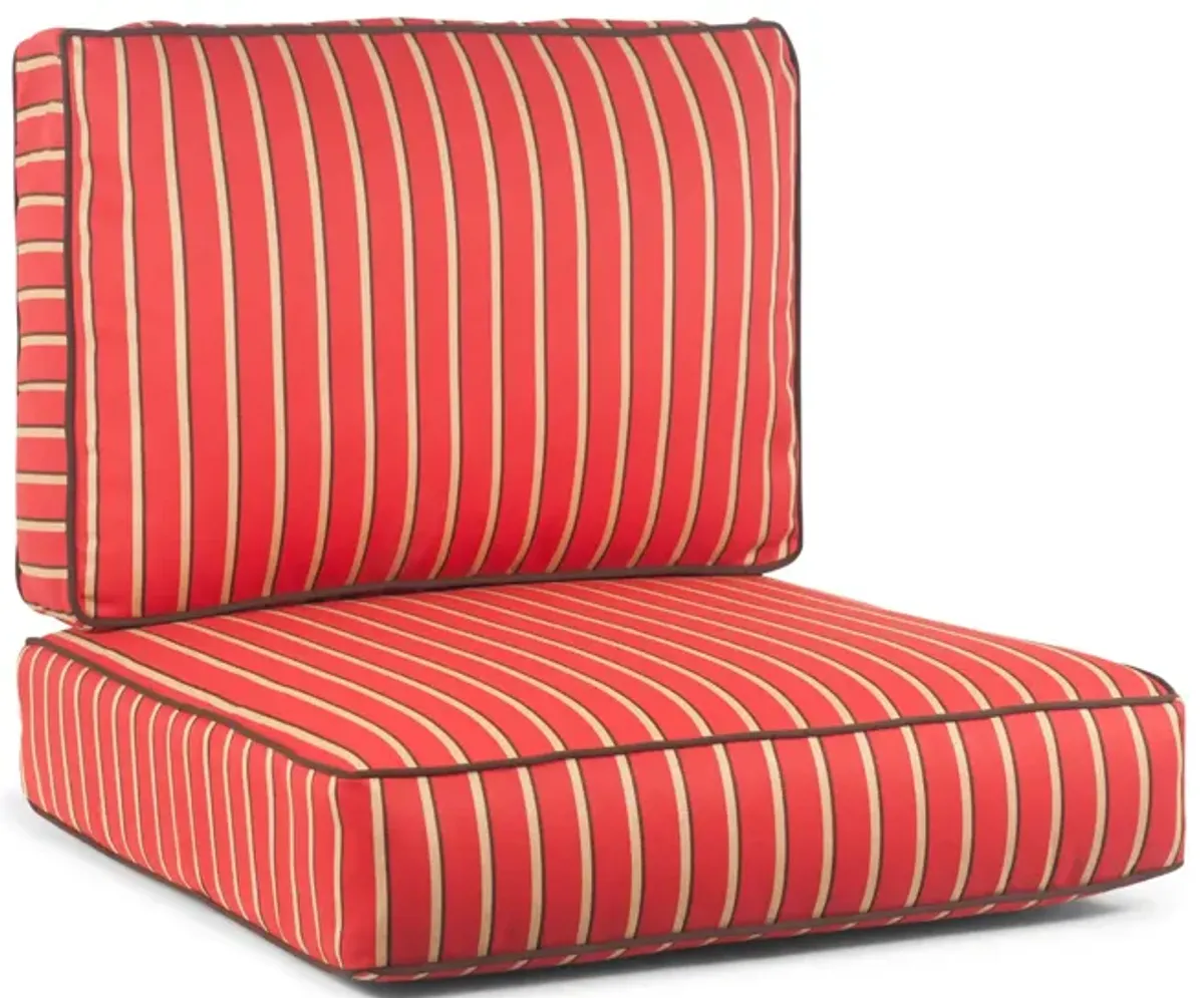 Metro 2 Piece Cushion Set - Harwood Crimson