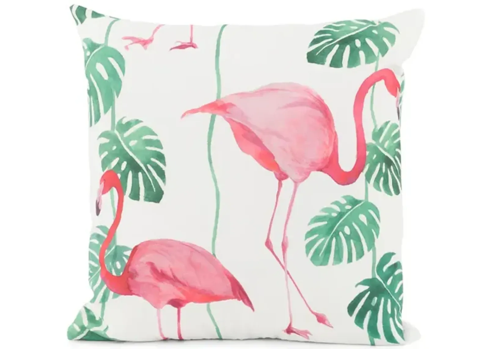 18  Pink Flamingo Pillow