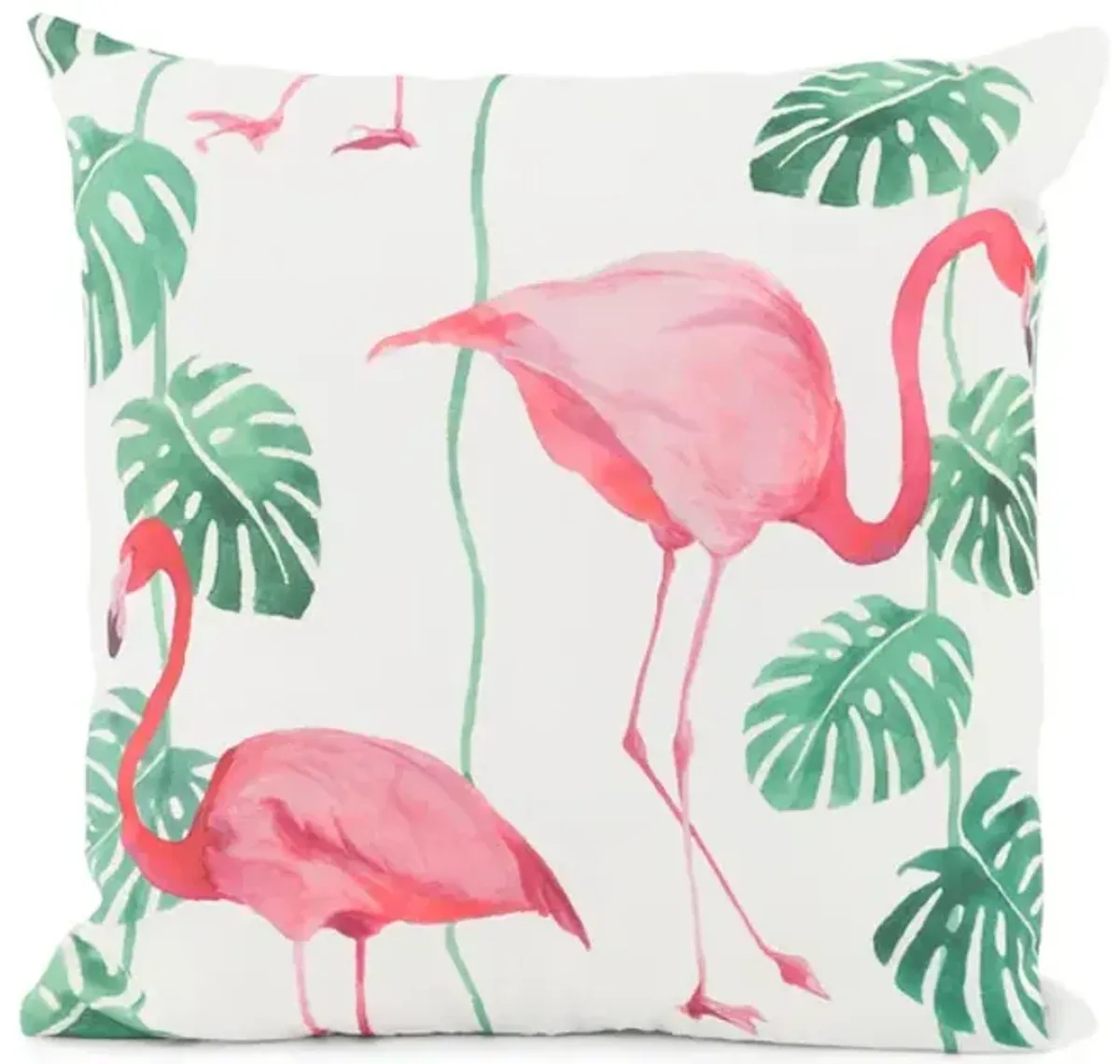 18  Pink Flamingo Pillow