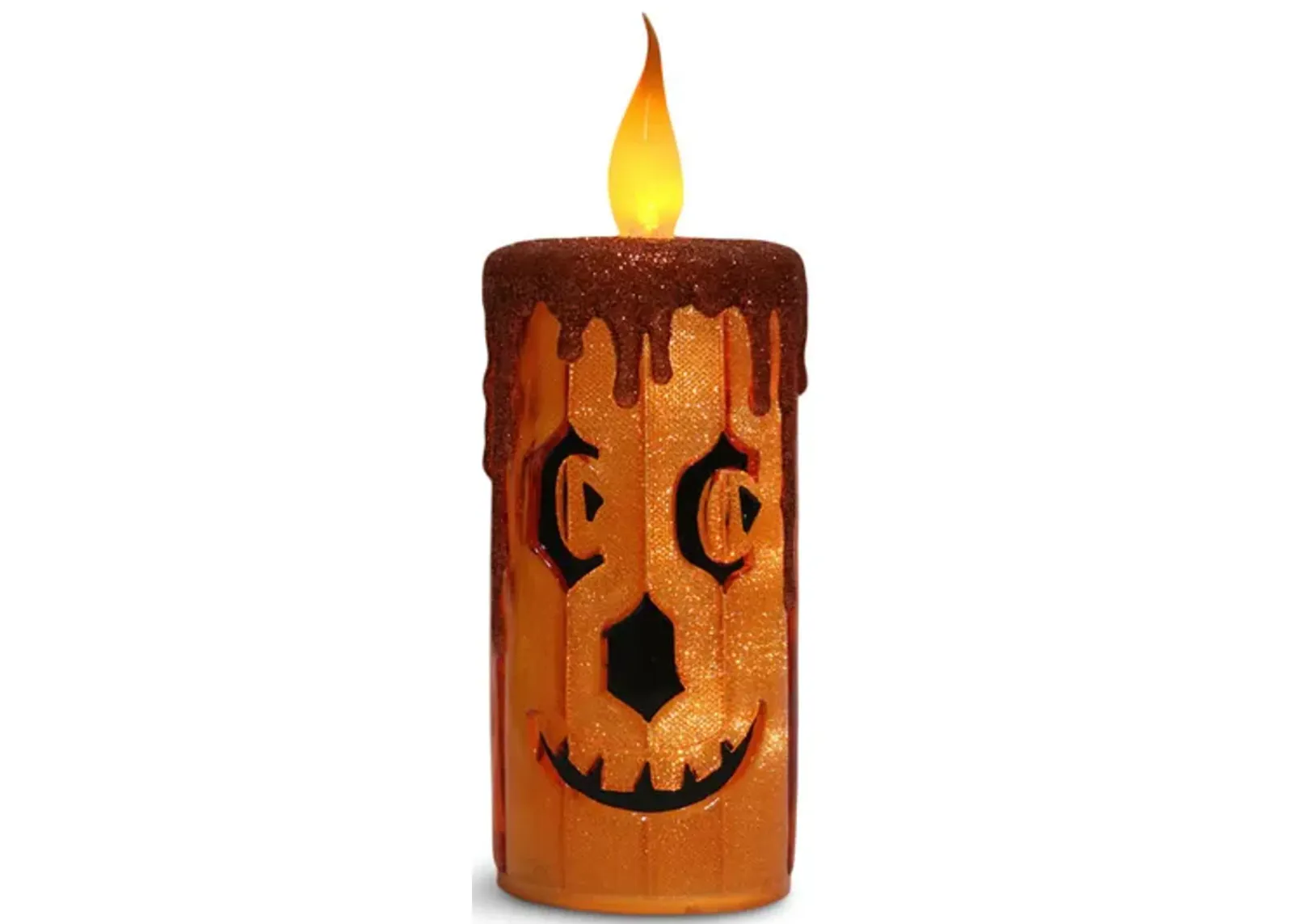 Pumpkin Candle With Light