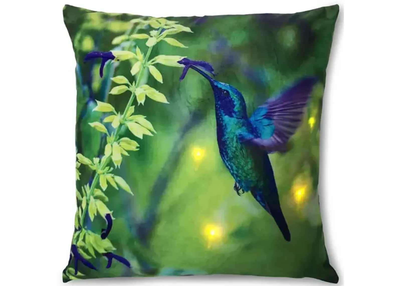 18  Hummingbird Pillow