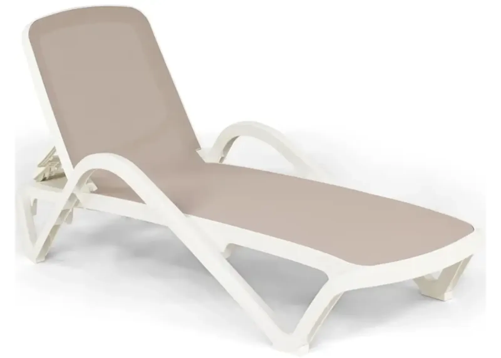 Poolside Chaise Lounge - Grey