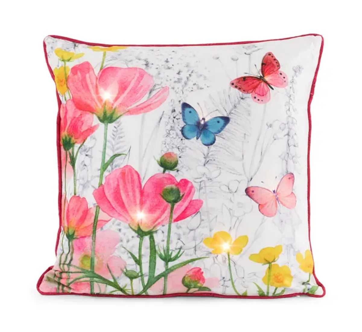 18  Poppy Garden Pillow