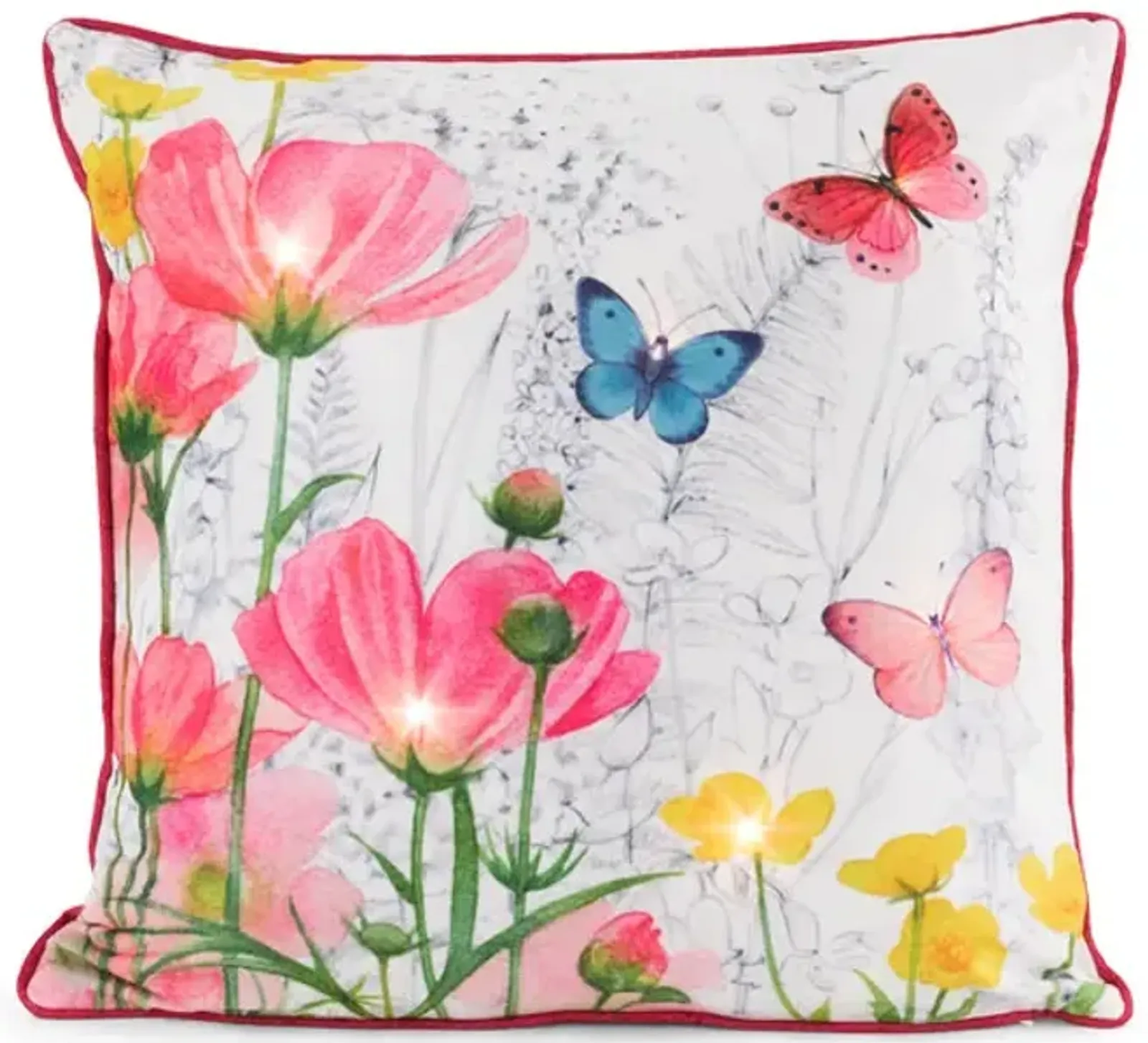 18  Poppy Garden Pillow