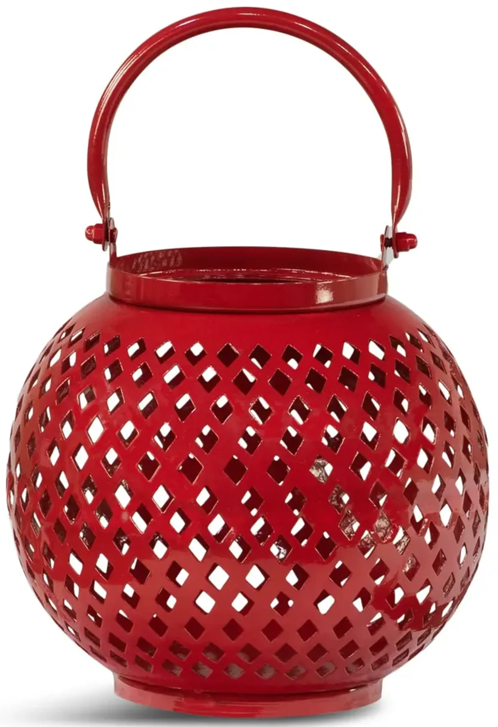 Ball Shape Lantern - Red