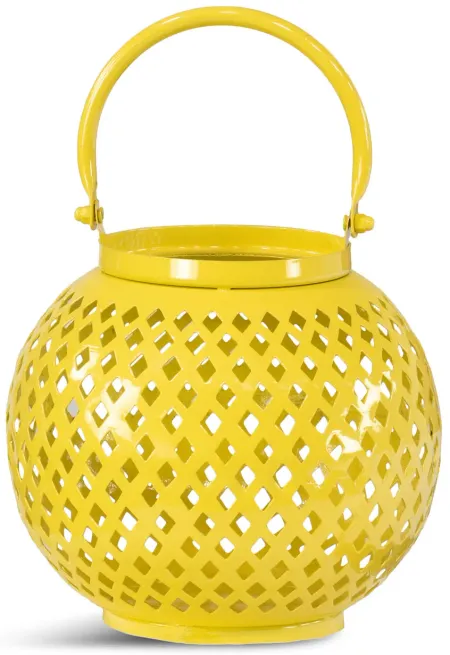 Ball Shape Lantern - Yellow