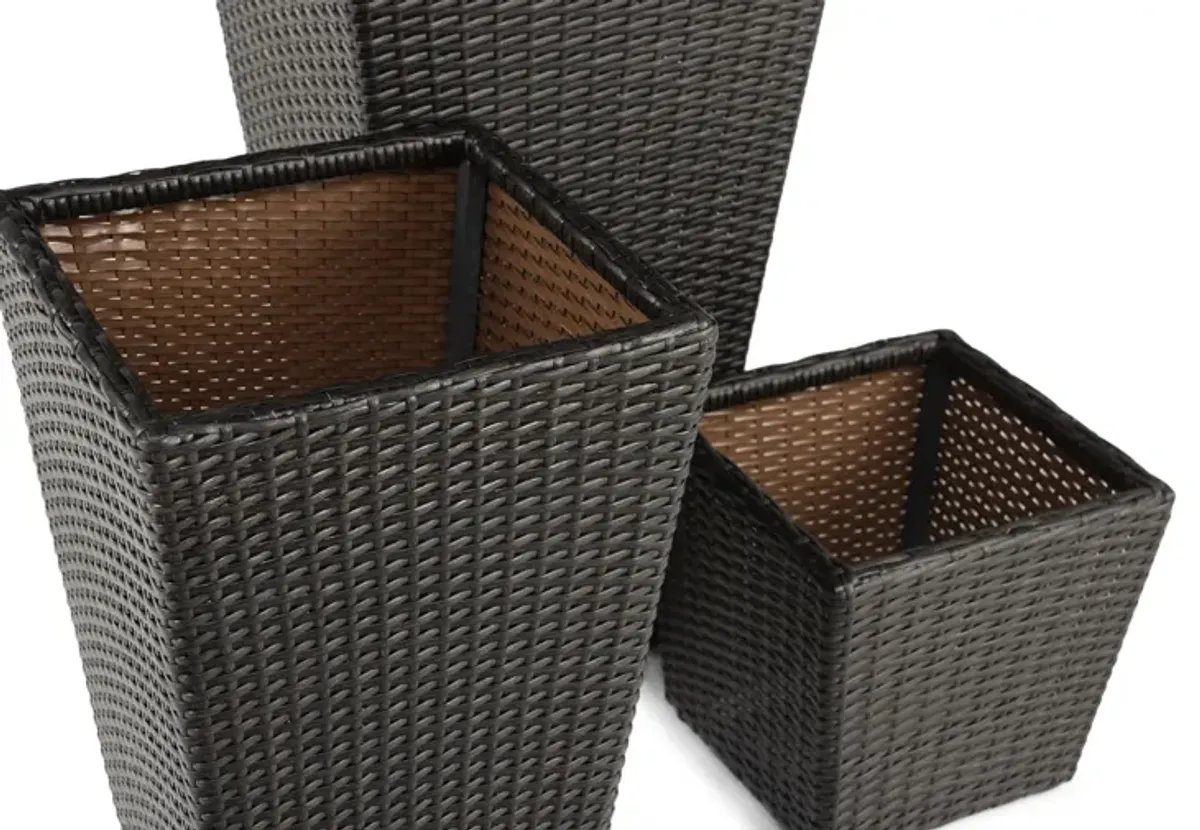 Vista Planters - Set of 3 - Jaco Bean